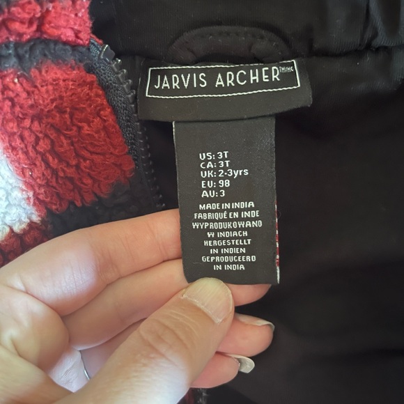 Red white and black checkered jacket - Picture 4 of 5